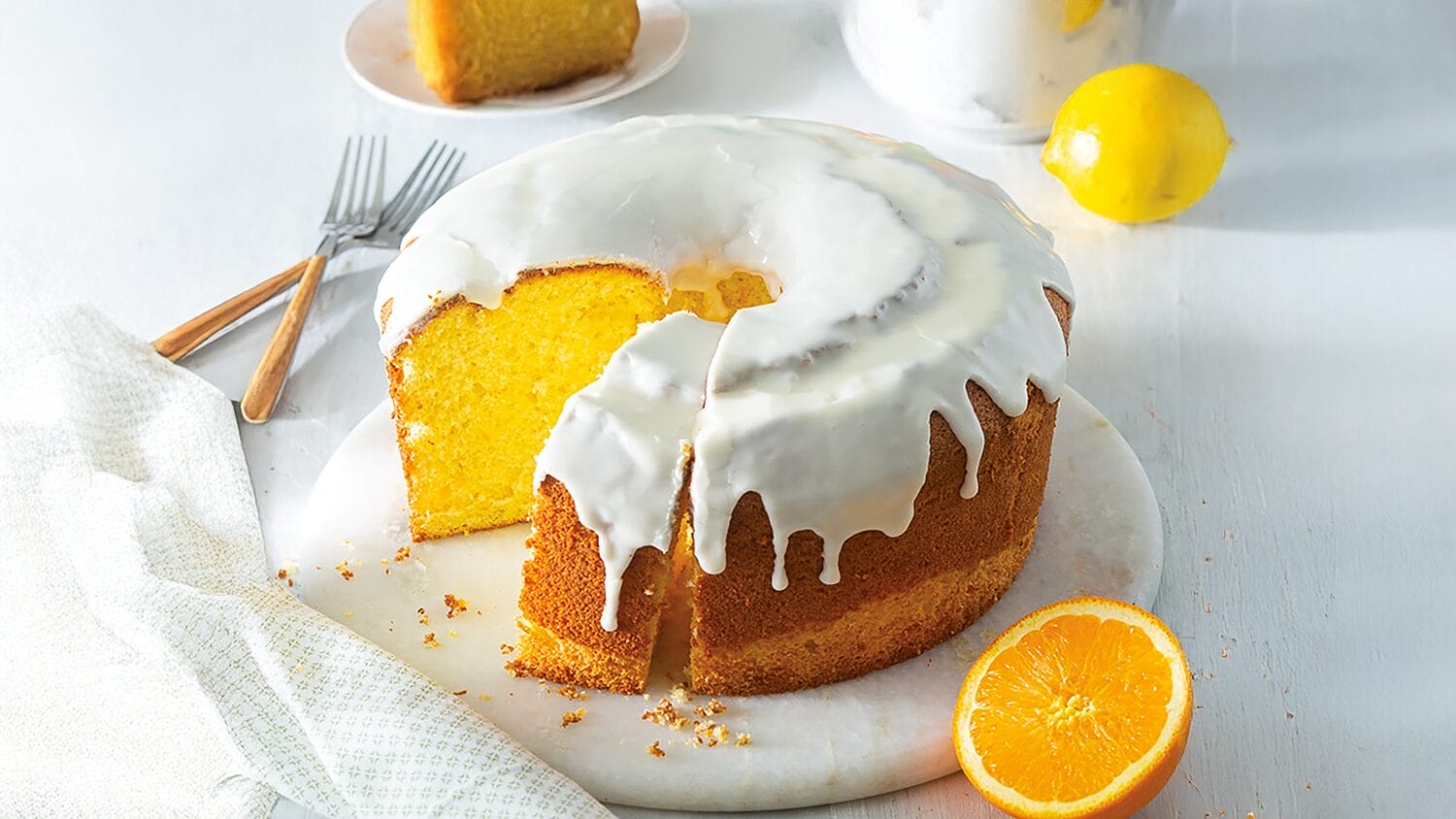 Citrus Chiffon Cake