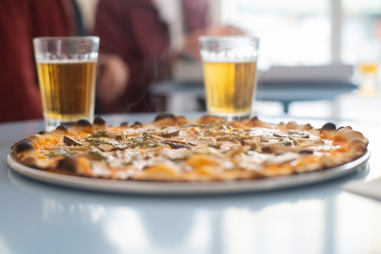 Beer and Pizza