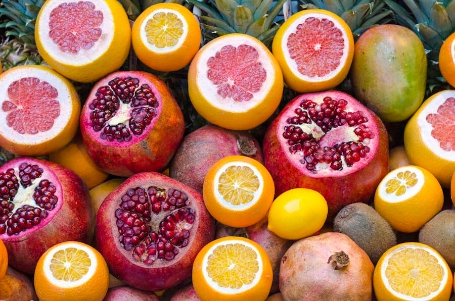 Exotic Winter Fruit