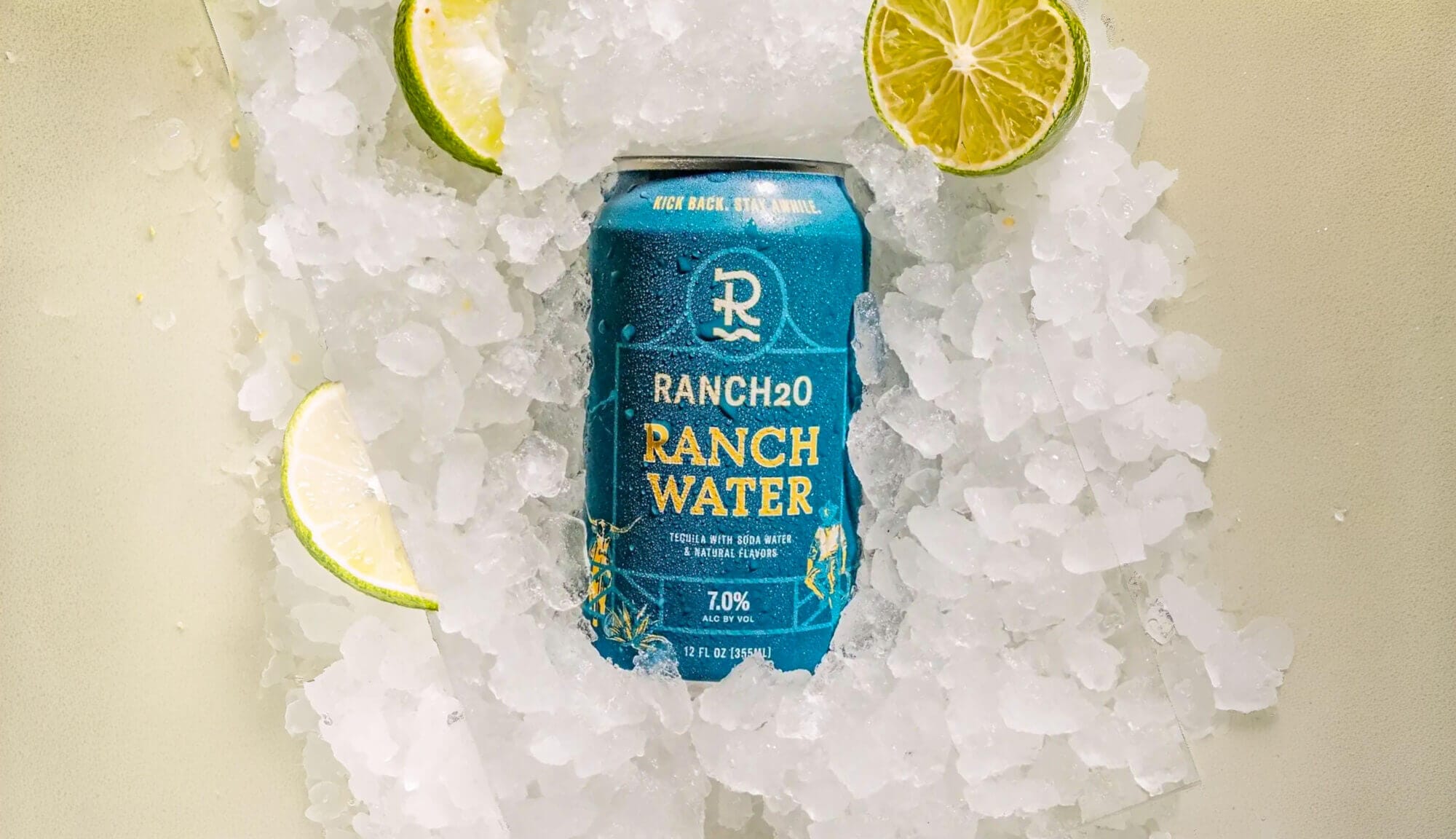 a can of ranch water.