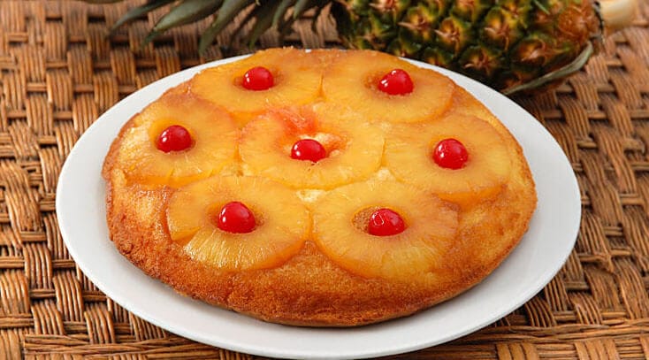 Pineapple upside down cake