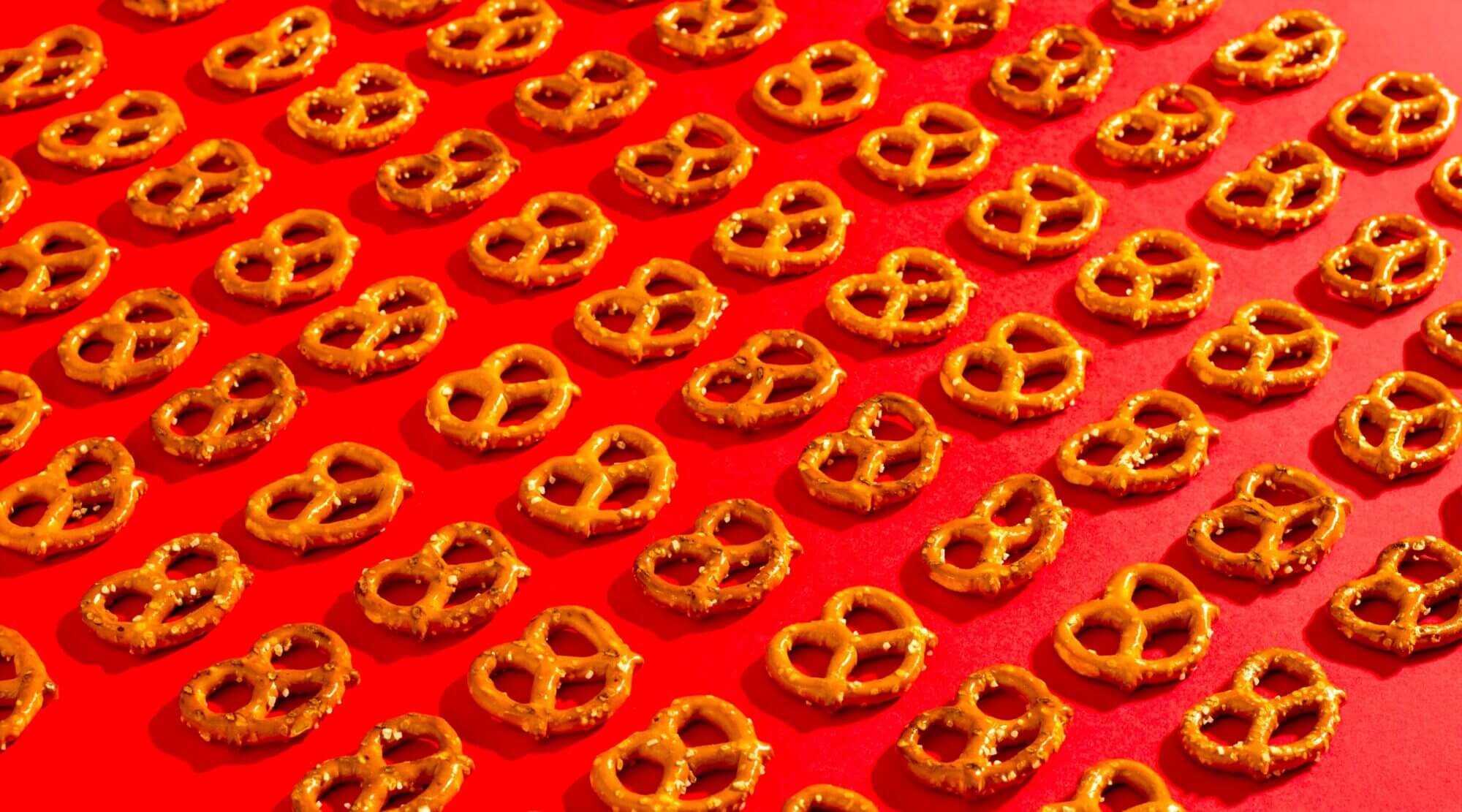 a sea of Pretzels